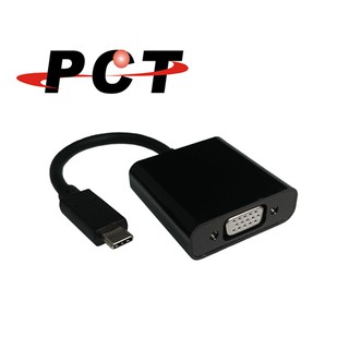 【PCT】USB-C 轉 VGA & Audio 轉接器(UV311A)