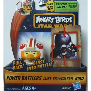【玩具】星際大戰Star Wars憤怒鳥Angry Bird:迴力車戰鬥車組天行者路克鳥HASBRO模型公司貨全新未拆