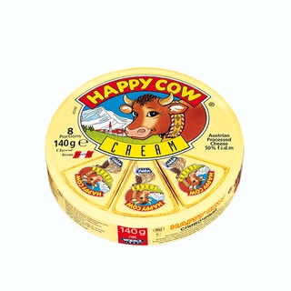 Happy Cow 快樂牛特濃乾酪 120g (圓形8入)