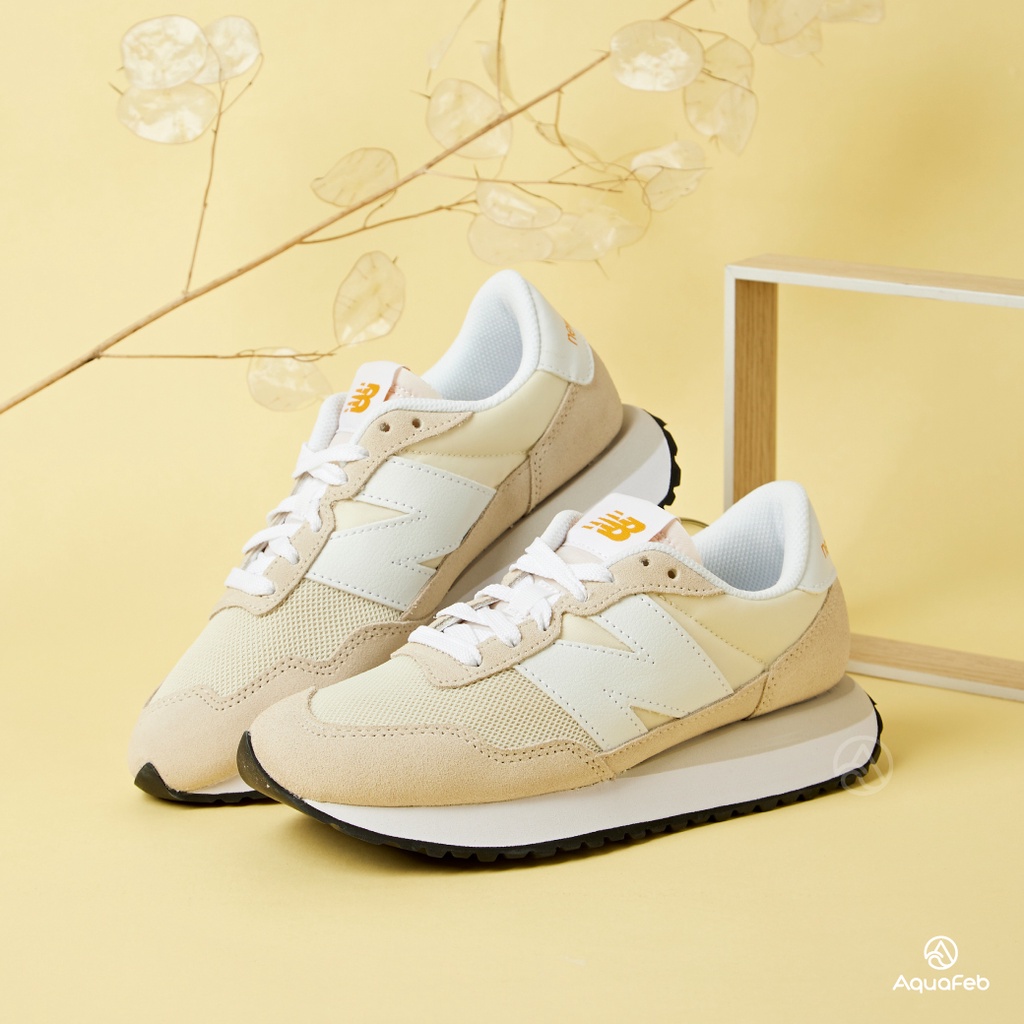 New Balance 237 女 鵝黃 復古 運動 休閒鞋 WS237FC