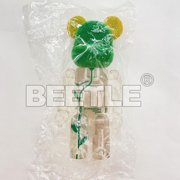 BEETLE BE@RBRICK 19代 S19 盒抽 KZK 倉石一樹 聯名 絨毛 透明 100%