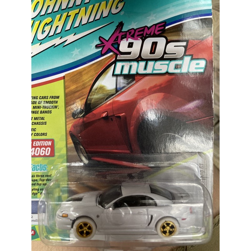 《模王》 1/64 johnny lightning 模型合金車 1999 福特野馬