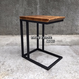 HomeDecor鄉工所 工業風傢俱 茶几 茶桌 邊桌 置物架 展示架 邊幾 實木 美式鄉村復古loft工業風北歐歐式