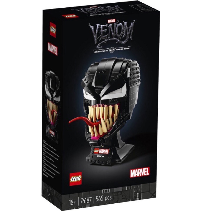 『玩樂一族』現貨 實圖 樂高 LEGO 76187 超級英雄系列 猛毒頭盔 漫威 mavel venom