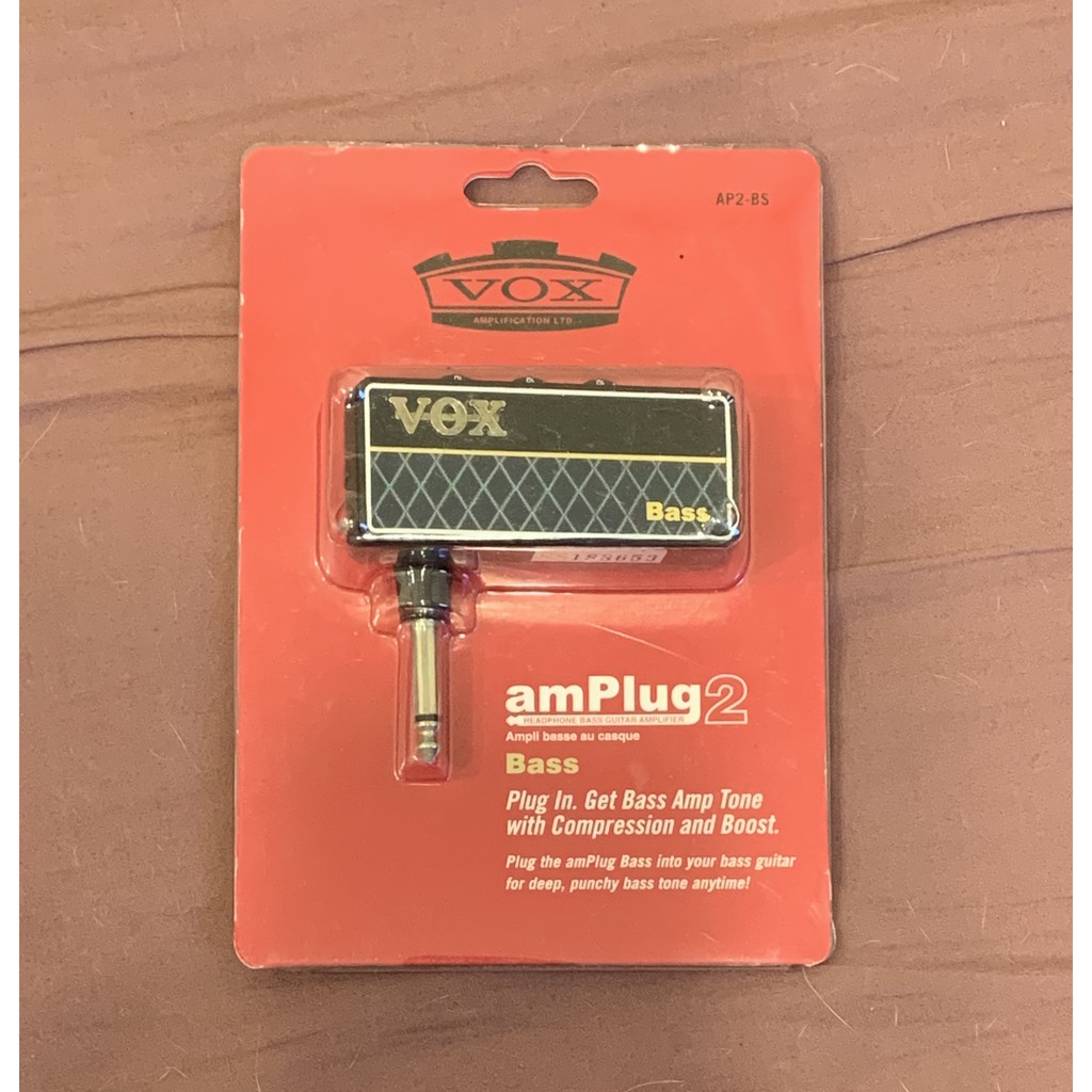 VOX amplug2 BASS 二代 最新款 前級模擬 接耳機 經典 隨身音箱 mini amp