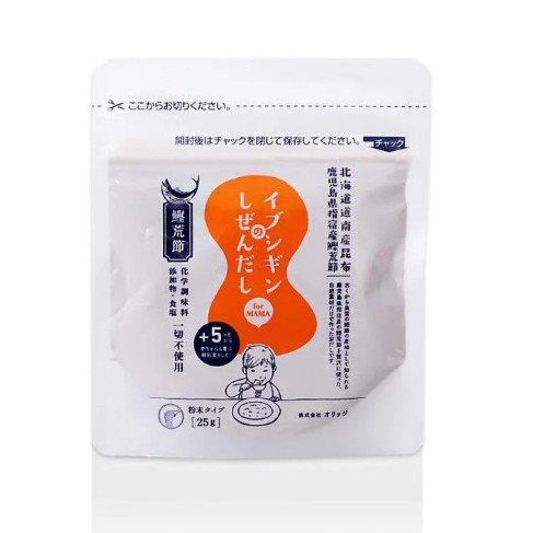 日本 ORIDGE 無食鹽昆布柴魚粉 (調味粉25g)