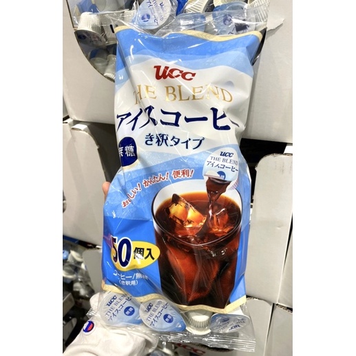 ［魚仔小舖］現貨🔥 日本🇯🇵costco代購 UCC The Blend上島 濃縮咖啡球 無糖咖啡 冰咖啡 膠囊咖啡
