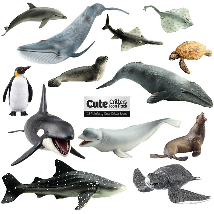 【潛水小妹】仿真海洋生物模型藍鯨鯨鯊海龜海牛鎚頭鯊魔鬼魟海底總動員美人魚玩具公仔海底生物兒童禮物潛水