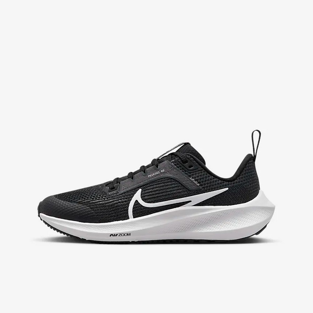 NIKE 慢跑鞋 運動鞋AIR ZOOM PEGASUS 40 大童 女鞋 童鞋DX2498001黑色 現貨 廠商直送