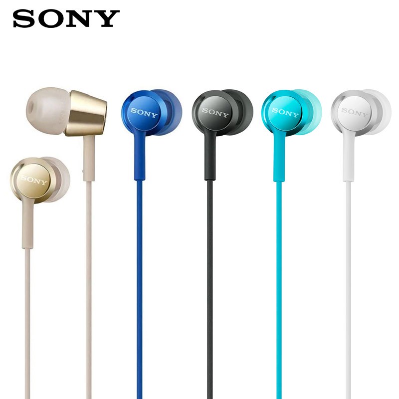 SONY MDR-EX155  入耳式耳機 有線耳機 耳道式  細膩金屬 入耳式立體聲耳機 公司貨廠商直送