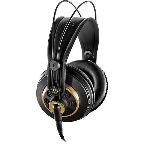 【又昇樂器】AKG K240 Studio 監聽耳罩式耳機 錄音室 直播 Youtuber 半開放式耳機
