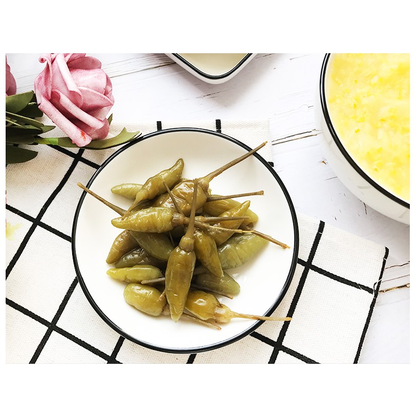 天天想野山椒100g 3泡椒小米辣椒水泡菜剁椒泡菜泡椒水泡鳳爪小菜 蝦皮購物