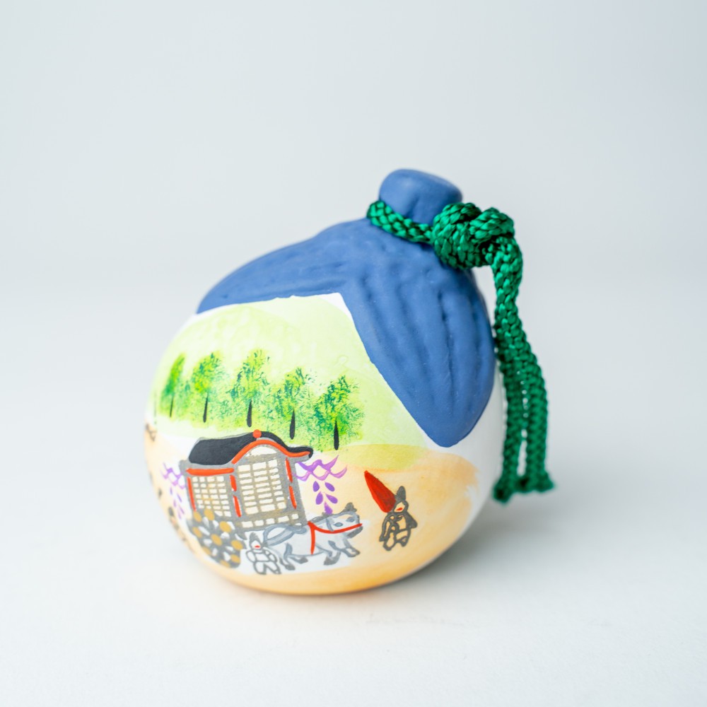 京都下鴨神社 加茂茄子土鈴 神鈴 全新 日本帶回 蝦皮購物