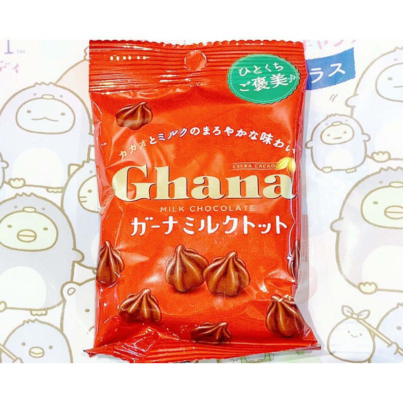 🌸LOTTE GHANA MILK CHOCOLATE 樂天 迦納巧克力 45g