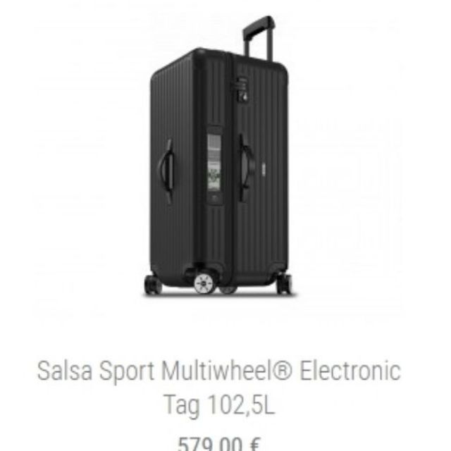 專屬賣場 Rimowa Salsa Sport 大型 102.5L etag for mashroomlien