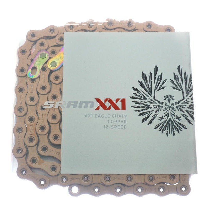 SRAM PC XX1 EAGLE AXS 12速鏈條 126目 古銅色 盒裝公司貨