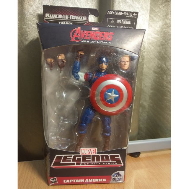 Marvel legends 經典藍衣配色 美國隊長 Captain America