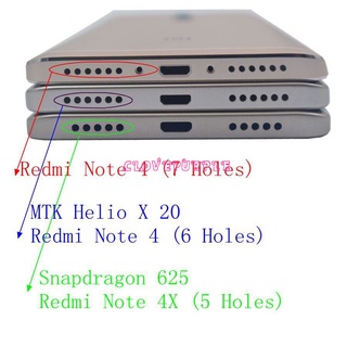 REDMI XIAOMI Mtk Helio X20 後蓋適用於小米紅米 Note 4 電池後蓋保護殼 Note 4 G