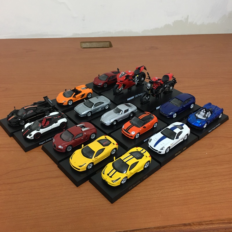 [出清] 7-11 模型車(第一.二代法拉利、第一代杜卡迪、極速超跑系列) 剩 法拉利 Ferrari 599 GTO