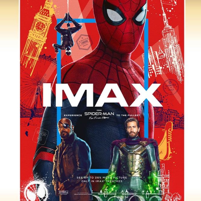 蜘蛛人 Spider-man Far From Home IMAX 海報