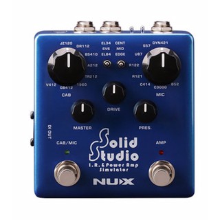 【 公司貨 】NUX 箱體後級模擬效果器 IR檔 Solid Studio I.R. 單顆效果器 效果器 熱音社 團購