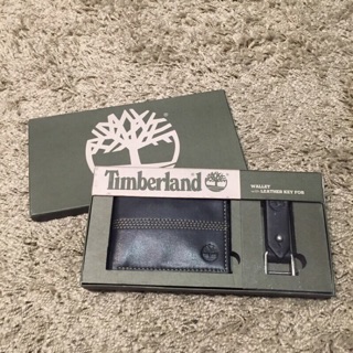 Timberland 禮盒組(鑰匙圈+皮夾)