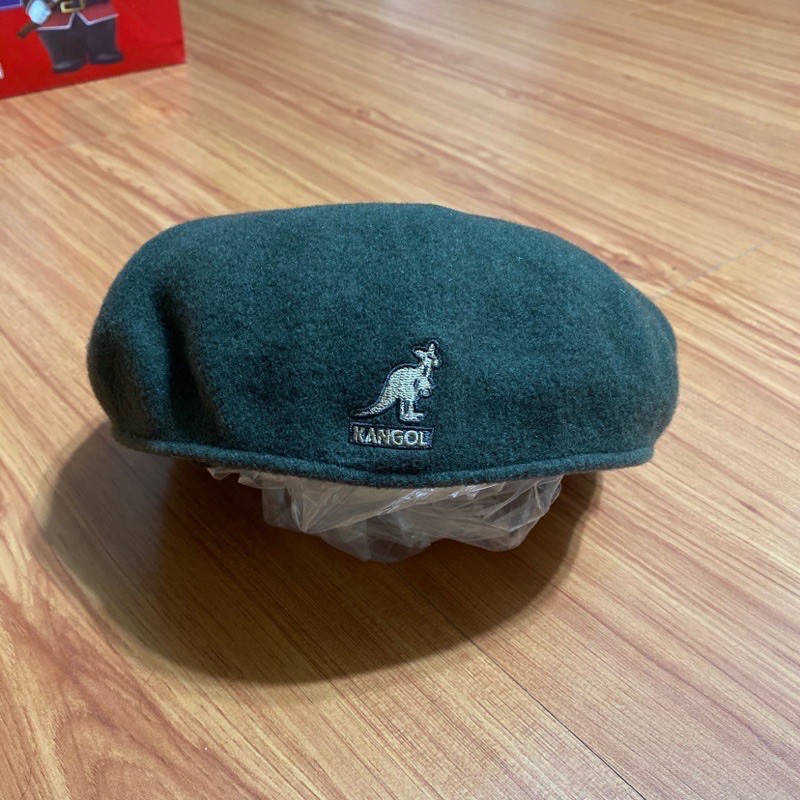 KANGOL 古著軍綠 報童帽 畫家帽 貝蕾帽