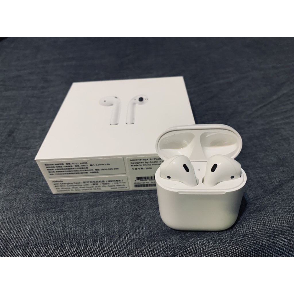Apple Airpods 一代藍芽耳機 有原廠盒 二手