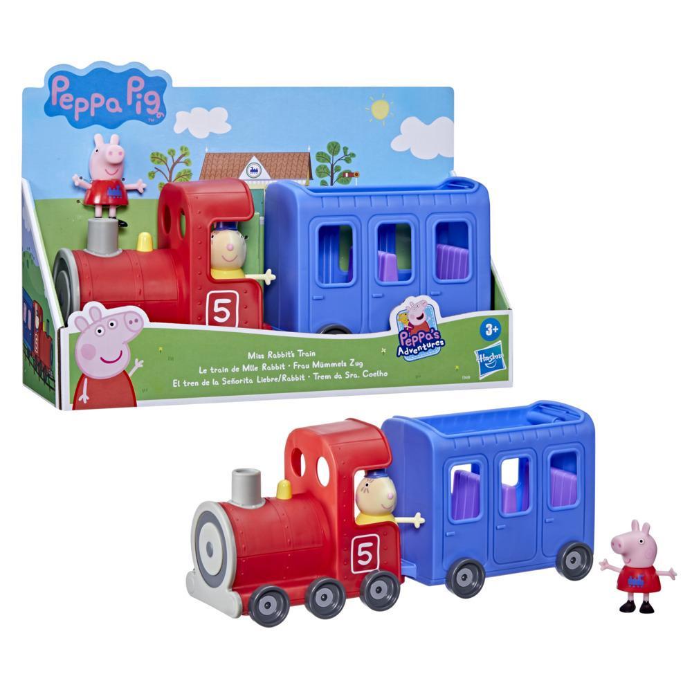 【正版現貨】粉紅豬小妹的探險 兔小姐的火車 / 孩之寶 Hasbro / 佩佩豬 Peppa Pig 佩奇