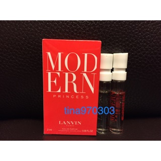 美國原裝 LANVIN 浪凡 珍愛公主 冒險公主 女性淡香精 針管 / 試管組 2ml 各1支