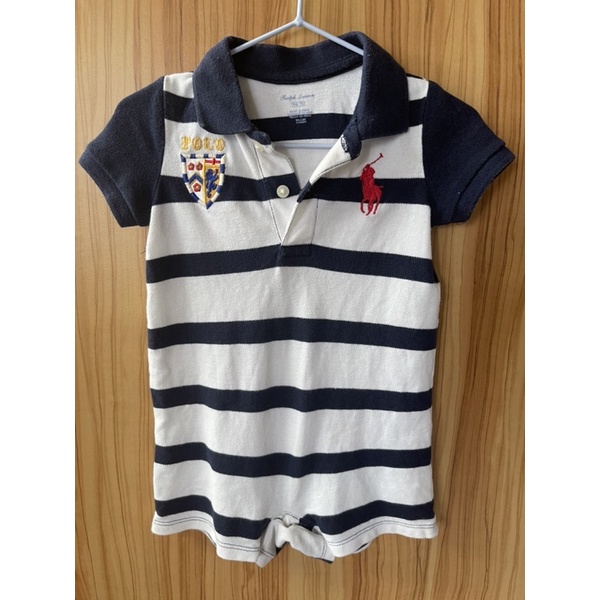 Polo Ralph Lauren 男童 大馬POLO連身包屁