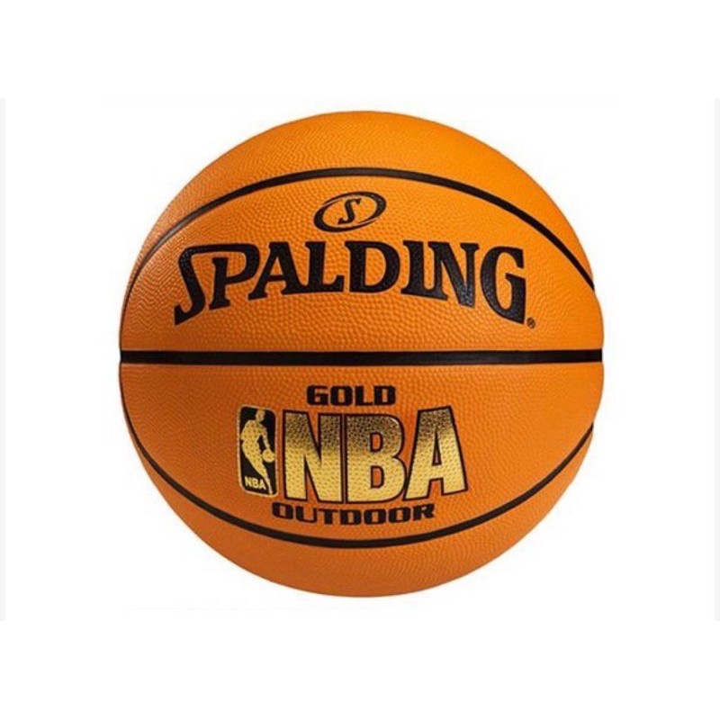 ［翔運動］「附發票、可開統編」現貨 斯伯丁 金標 NBA標準號 橡膠 籃球  室外球 室內球
