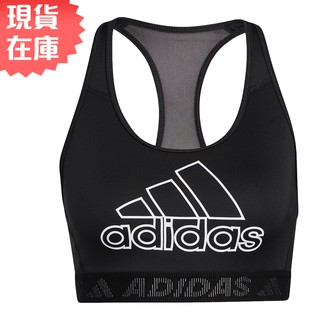 Adidas 女裝 運動內衣 訓練 中度支撐 可拆胸墊 黑【運動世界】GL0579