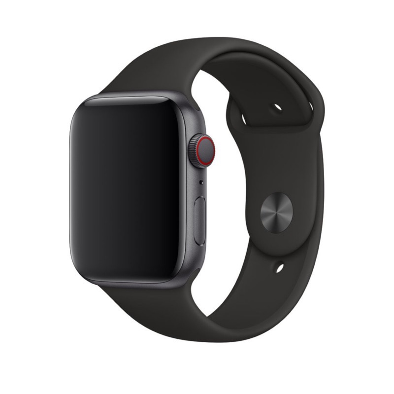 Apple Watch 44mm原廠黑色標準運動型錶帶