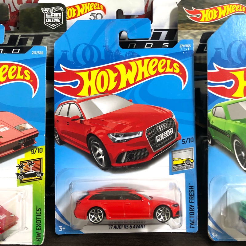 Hotwheels Audi RS6 Avant 風火輪 奧迪