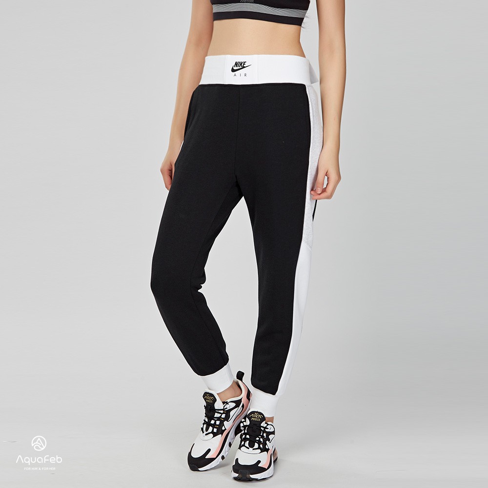 Nike Sportswear Air Pant 女子 黑色 縮口 刷毛 運動長褲 BV4776-010