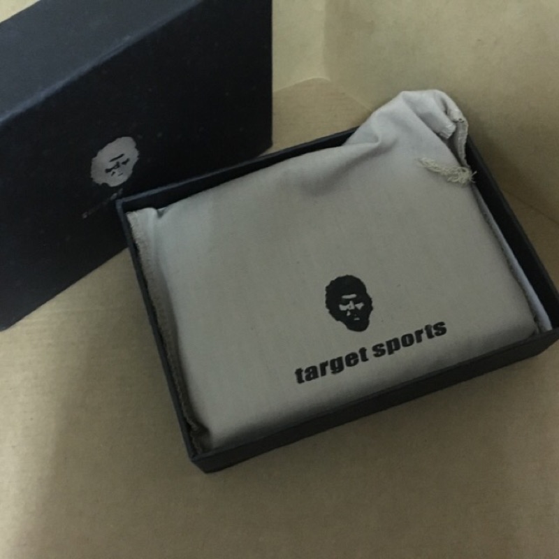 黑人頭 target sports 蛇紋皮夾