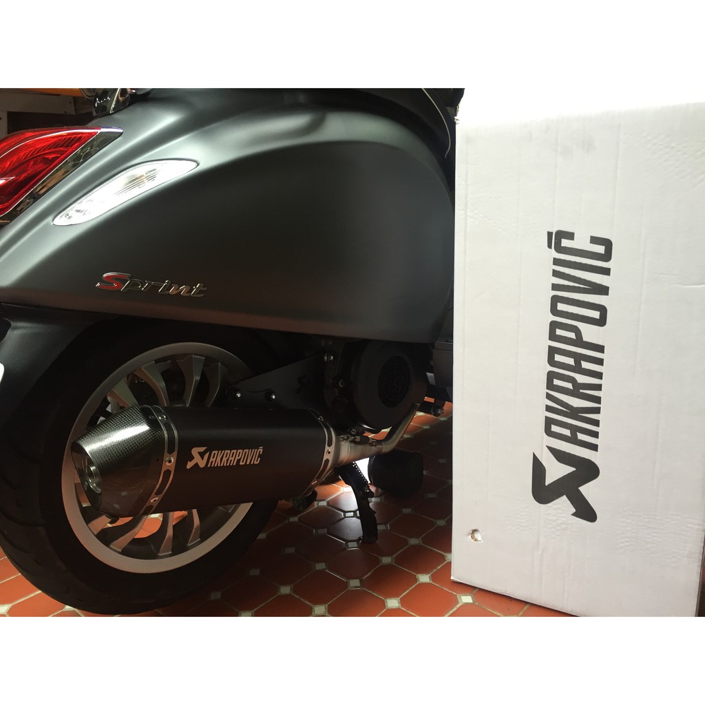 [Seer] Akrapovic 偉士牌 Vespa 3V 125 150 蠍子管 sprint 春天 衝刺 iget