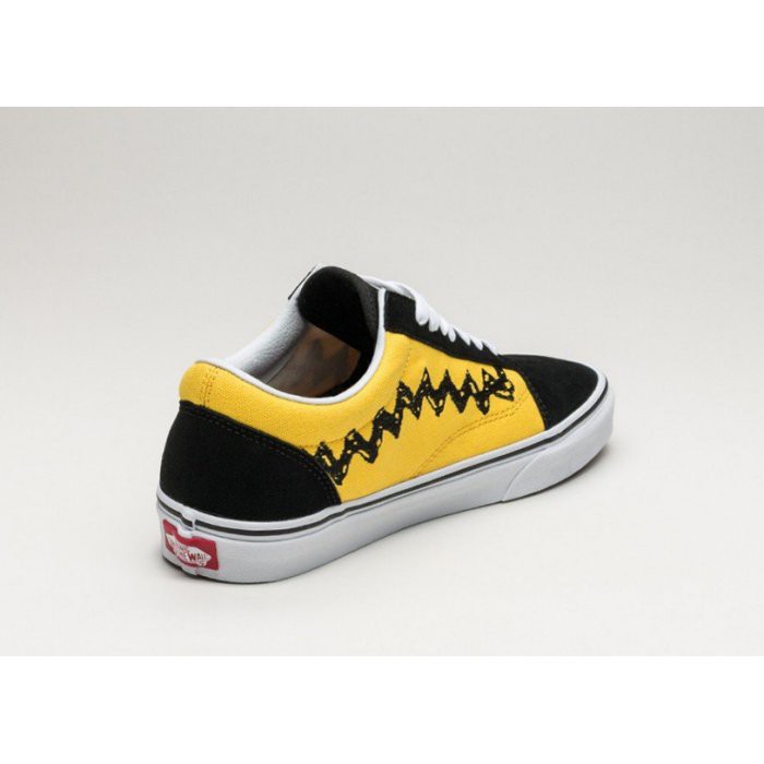 vans old skool snoopy yellow