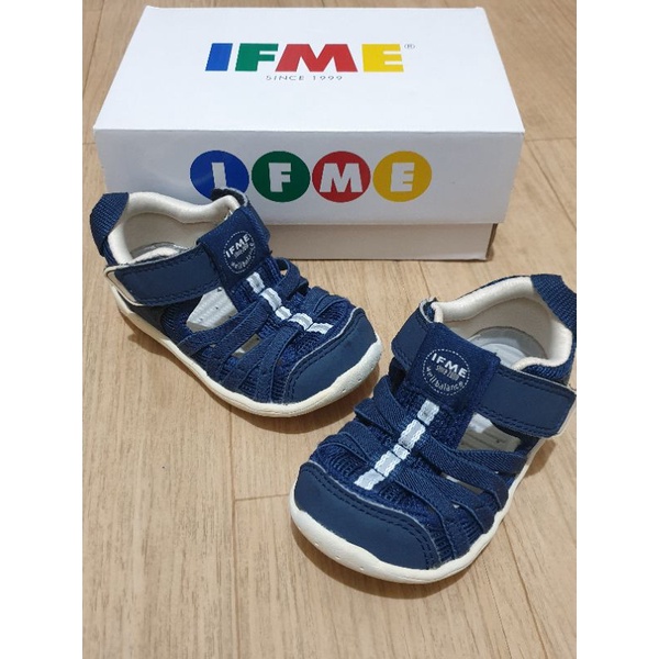 IFME  水涼鞋 藍色14cm 日本健康機能童鞋 學步鞋 機能鞋 寶寶鞋