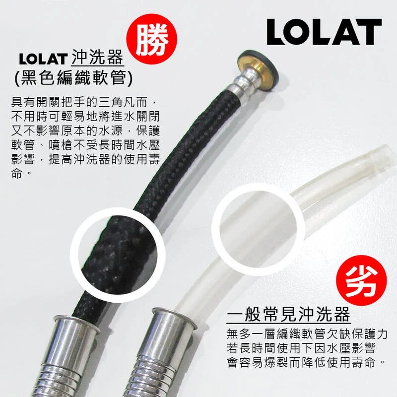 限量特價! LOLAT 羅力 原廠公司貨 A8300S 多功能衛生沖洗器 / 馬桶 / 洗屁屁/鉻