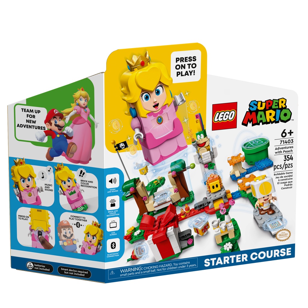 LEGO 71403 碧姬公主冒險主機 超級瑪利歐系列【必買站】樂高盒組