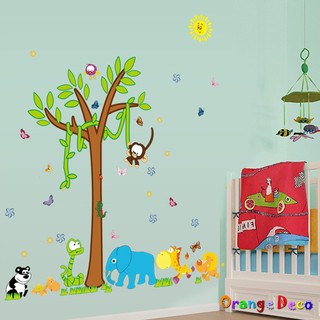 【橘果設計】森林 壁貼 牆貼 壁紙 DIY組合裝飾佈置
