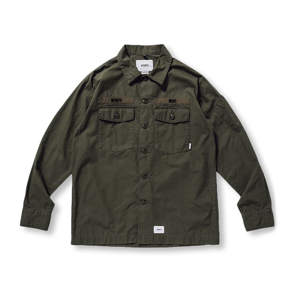 【W_plus】WTAPS 20ss - BUDS LS / SHIRT. COTTON. RIPSTOP | 蝦皮購物