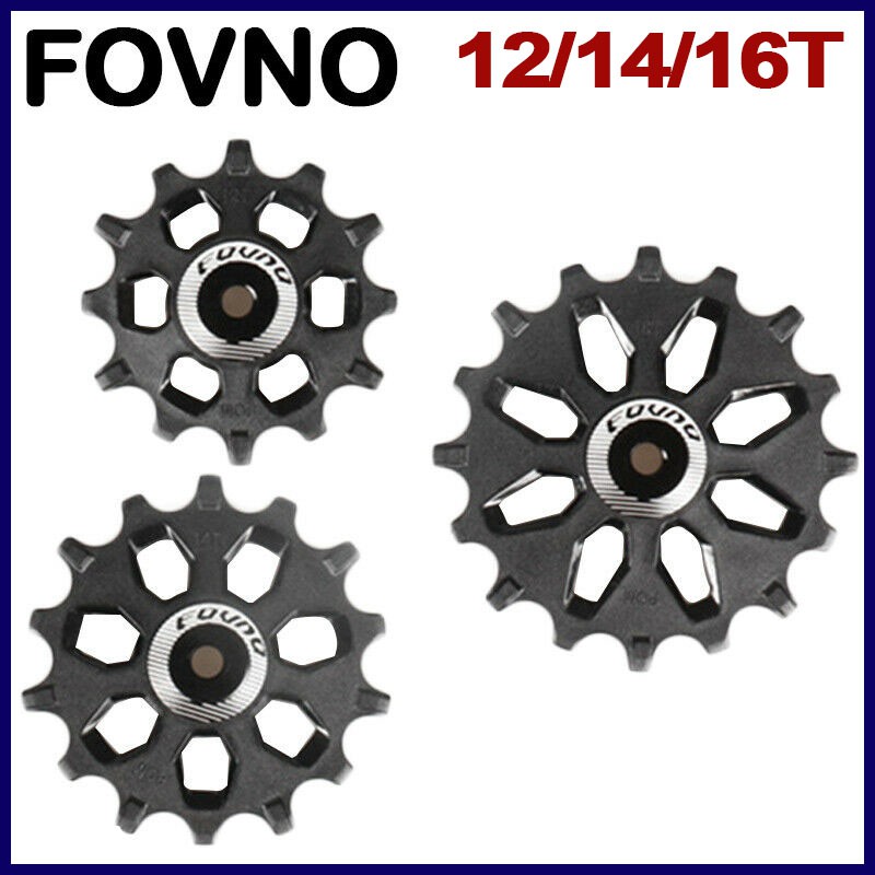 Fovno 12T 14T 16T 後撥鏈器滑輪組寬窄齒導輪支撐 7-12 速適用於 Shimano Sram MTB