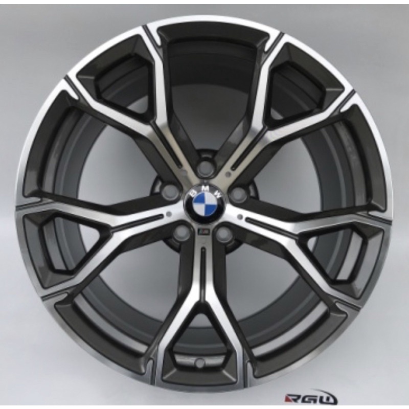 寶馬BMW 訂製原廠型式 21吋前後配 G系列全鍛造鋁圈 G系列休旅車車種都可以參考  21吋前後配