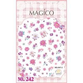 【跑單品拋售💢】Magico美甲極薄寫真背膠貼紙 242