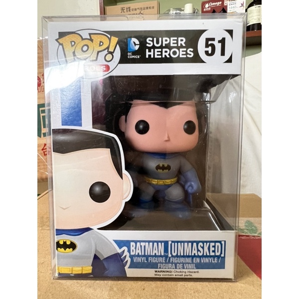 funko pop batman unmasked 蝙蝠俠