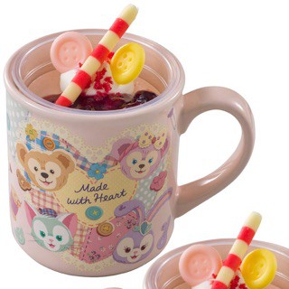 日本 海洋迪士尼 暖心情人節系列 點心馬克杯