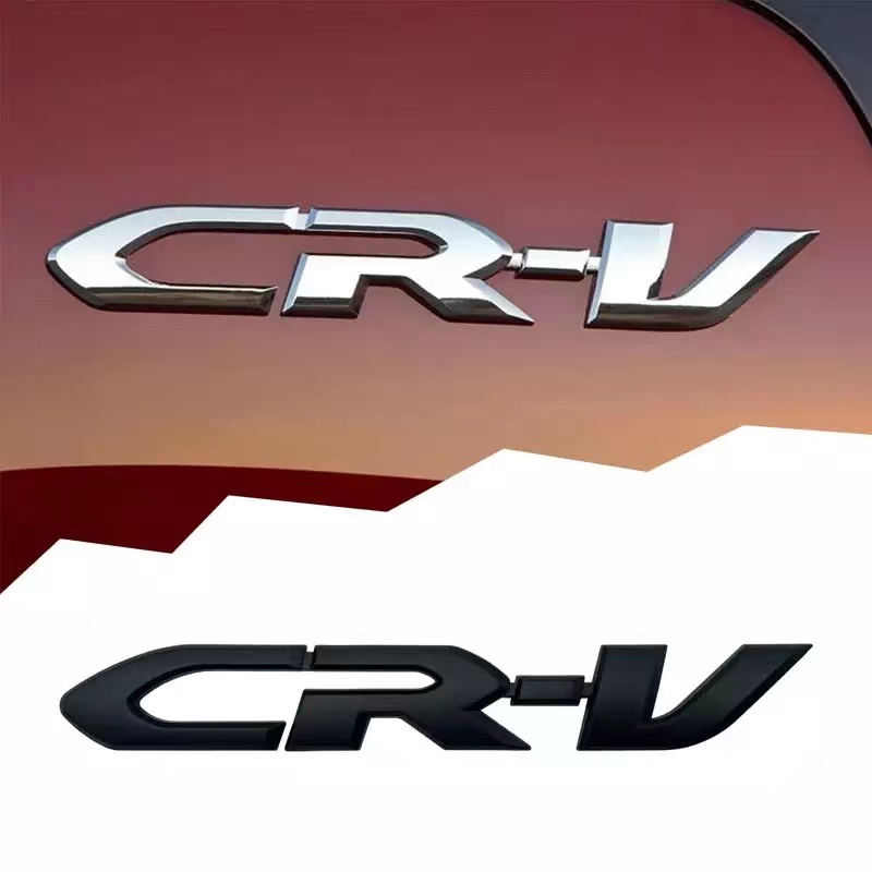 HONDA 3d ABS CRV CR-V 標誌汽車擋泥板標誌貼紙後備箱徽章貼花適用於本田思域雅閣奧德賽 JAZZ CR